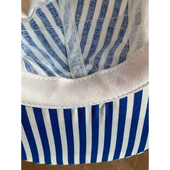 Miller Lite Hat - Etsy Vintage Lite Beer Hat Cap Blue White Long Bill Made USA Striped Panels Rare